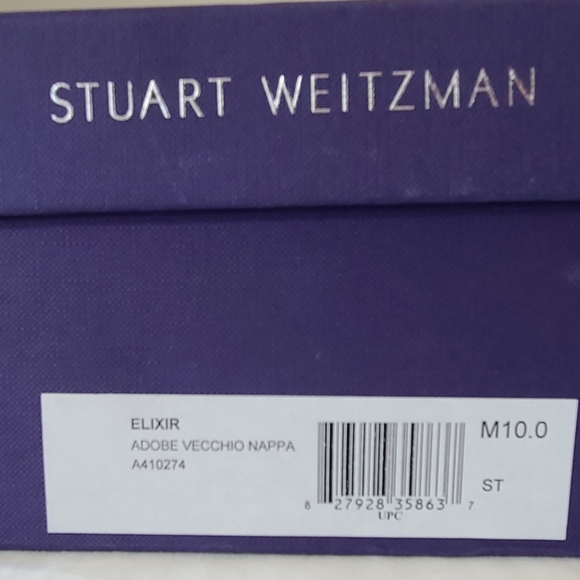 Stuart Weitzman Elixir Wedge Espadrille Adobe New - Picture 7 of 8